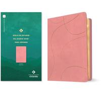 Biblia De Estudio Del Diario Vivir Para Jóvenes NTV: Biblia de estudio del diario vivir para jóvenes NTV, SentiPiel, Rosa pastel, Letra Roja, ... Pink, Red Letter, With ribbon marker