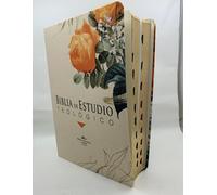 Biblia de Estudio Teologico Caja Naranja (Spanish Edition)