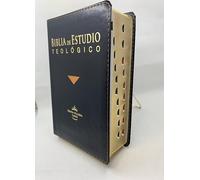 Biblia de Estudio Teologico (Spanish Edition)