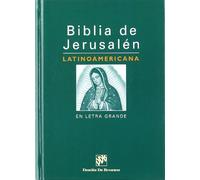 Biblia de Jerusalen Latinoamerican En Letra Grande-OS: 1