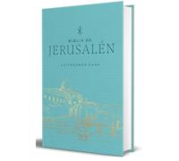 Biblia de Jerusalén Latinoamericana, Tapa Dura, Tela Turquesa, Edición de Regalo / Spanish Jerusalem Bible, Latin American Edition, Hardcover, Turquoise Cloth