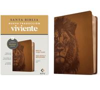 Biblia de margen amplio NTV con Filament (SentiPiel, Leon, Letra Roja)