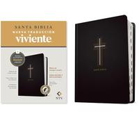 Biblia de margen amplio NTV con Filament (Tapa dura de SentiPiel, Cruz, Indice, Letra Roja)