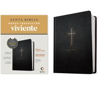 Biblia de margen amplio NTV con Filament (Tapa dura de SentiPiel, Cruz, Letra Roja)
