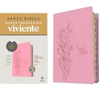 Biblia de referencia en la columna central NTV, letra grande con Filament (SentiPiel, Rosa, ndice, Letra Roja): Nueva Traduccion Viviente, Rosa, ... Leatherlike, Indexed, Pink, Red Letter
