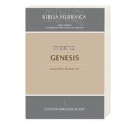 Biblia Hebraica Quinta (BHQ). Genesis: Band 1