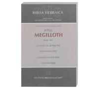Biblia Hebraica Quinta: First Fascicle, General Intro and Megilloth