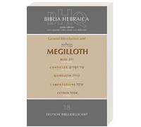 BIBLIA HEBRAICA QUINTA (BHQ): Ruth, Canticles, Qoheleth, Lamentations, Esther