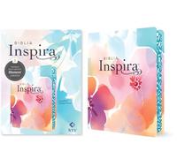 Biblia Inspira NTV Con Filament, Sentipiel, Para So Floral: Sentipiel, Paraíso Floral With Ribbon Marker, Wide Margin