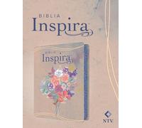 Biblia Inspira NTV: La Biblia Que Inspira Tu Creatividad: Nueva traduccion viviente, acuarela rosa, sentipiel: La Biblia que inspira tu creatividad