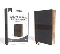 Biblia Nbla, Ultrafina, Letra Grande, Tamaño Manual, Leathersoft, Azul, Edición Letra Roja / Spanish Ultrathin Holy Bible, Nbla, Lg Print, Handy Size: ... Size, Blue, Leathersoft, Red Letter Edition