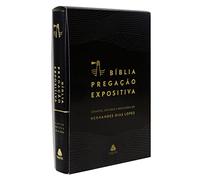 biblia pregaco expositiva ra pu luxo preto de dias lopes hernandes editora hagnos ltda em Ed. 2020