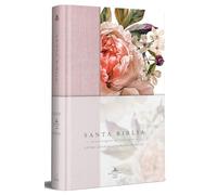 Biblia Reina Valera 1960 Letra Grande. Tapa Dura, Tela Rosada Con Flores, Tamaño Manual / Bible Rvr 1960. Handy Size, Large Print, Hardcover, Pink: ... 1960, Pink, rosada con flores, Tamano Manual