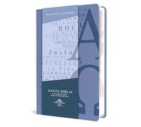 Biblia Rvr 1960 Letra Grande Tamaño Manual, Simil Piel Azul Celeste Con Nombres de Dios / Spanish Bible Rvr 1960 Handy Size Large Print Leathersoft ... Con Nombres De Dios, Simil Piel,Tamano Manual
