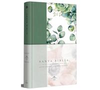Biblia Rvr 1960 Letra Grande Tapa Dura Y Tela Verde Con Flores Tamaño Manual / B Ible Rvr 1960 Handy Size Large Print Hardcover Cloth with Green ... 1960, Verde Con Flores, Tamaño Manual