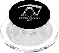 Biblical Grim Reaper Death Revelations 6:8 Fourth Horseman PopSockets PopGrip for MagSafe
