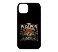Biblical Isaiah 54 17 No Weapon Formed Faith Case for iPhone 14 Plus