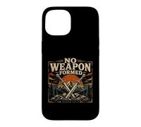 Biblical Isaiah 54 17 No Weapon Formed Faith Case for iPhone 15