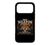 Biblical Isaiah 54 17 No Weapon Formed Faith Case for iPhone 17 Pro Max