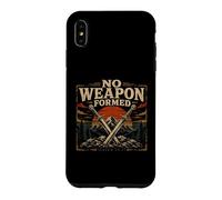 Biblical Isaiah 54 17 No Weapon Formed Faith Case for iPhone XS Max