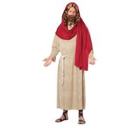 California Costumes 1315 Jesus Religious Adult Sized Costumes, Solid, Red,Natural, Large