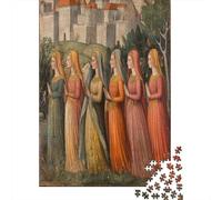 Biblical Painting - Portraits of Women Rätsel Für Erwachsene || Familienspaß-Puzzles 70x50cm/1000pcs Erwachsene