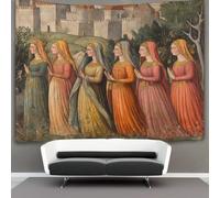 Biblical Painting - Portraits of Women Tapestry Tapestries 3D Wall Hanging Home Decorations for Room 150cmx200cm