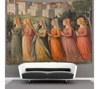Biblical Painting - Portraits of Women Tapestry Tapestries 3D Wall Hanging Home Decorations for Room 180cmx230cm