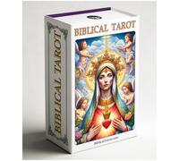 Biblical Tarot Deck: A 78-Card Deck & Guidebook. Unique Based on The Wisdom of The Bible. Premium Quality. Flexible and Easy to Shuffle. High Detail