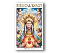 Biblical Tarot Deck: A 78-Card Deck & Guidebook. Unique, Based on The Wisdom of The Bible. Premium Quality. Flexible and easy to shuffle. High Detail Print. Full Size - 4.75x2.75 (Second Edition)
