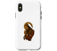 Biblical Worship Art with Jesus Praying Christian Design Case for iPhone X/XS