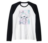 Biblically Accurate Angel Surreal Eye Pastel Liminal Space Raglan Baseball Tee