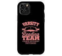 Bibliomania Varsity Reading Team Literate Book Nerd Case for iPhone 11 Pro