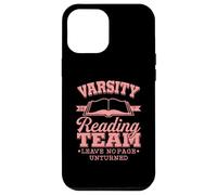 Bibliomania Varsity Reading Team Literate Book Nerd Case for iPhone 12 Pro Max