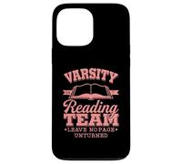 Bibliomania Varsity Reading Team Literate Book Nerd Case for iPhone 13 Pro Max
