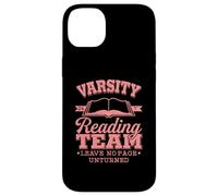 Bibliomania Varsity Reading Team Literate Book Nerd Case for iPhone 14 Plus