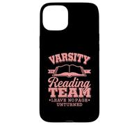 Bibliomania Varsity Reading Team Literate Book Nerd Case for iPhone 15 Plus