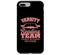 Bibliomania Varsity Reading Team Literate Book Nerd Case for iPhone 7 Plus/8 Plus