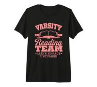 Bibliomania Varsity Reading Team Literate Book Nerd Premium T-Shirt