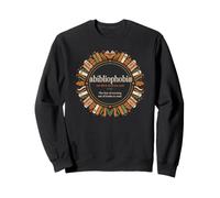 Bibliophile abibliophobia fear of running out of reading Sweatshirt