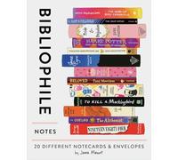 Bibliophile Notes: 20 Different Notecards & Envelopes