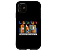Bibliothekar The Original Search Engine | Library Bookworm Case for iPhone 11