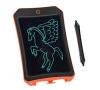 BIBOYELF LCD Electronic Writing Tablet Toys for 4-9Year Old Boys, Teen Boy Girl Birthday Presents Gifts,Christmas Box,8.5" Handwriting Paper Drawing Tablet Message Pad at Home and Outdoor(Orange D)