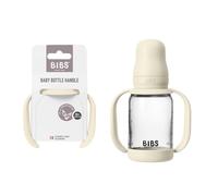 BIBS Baby Bottle Handle, Compatible with BIBS Baby Bottles, Ivory | Easy & Comfortable Grip | Non-Slip Surface | BPA-Free | Dishwasher Safe
