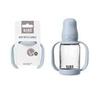 Bibs | Baby Bottle Handle | Easy & Comfortable Grip | Non-Slip Surface | BPA-Free | Dishwasher Safe | BIBS Baby Bottle Accessories | Ages 6+ Months | Baby Blue