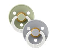 BIBS Colour 2 PACK Sage GLOW/Cloud GLOW