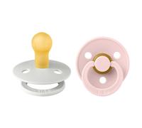 BIBS Colour Latex Size 1 Haze/Blossom 2 pcs