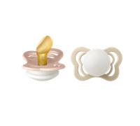 BIBS Couture 2 Pack Latex Size 1 Blush Glow/Vanilla Glow 2 pcs
