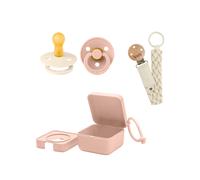 BIBS Dummies Bundle Size 1 (3 Pieces) - Blush/Ivory Ivory Blush