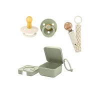 BIBS Dummies Bundle Size 1 (3 Pieces) - Sage/Ivory Ivory/Sage